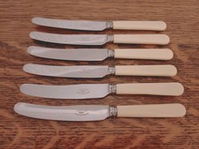 Vintage Set 6 x Faux Bone