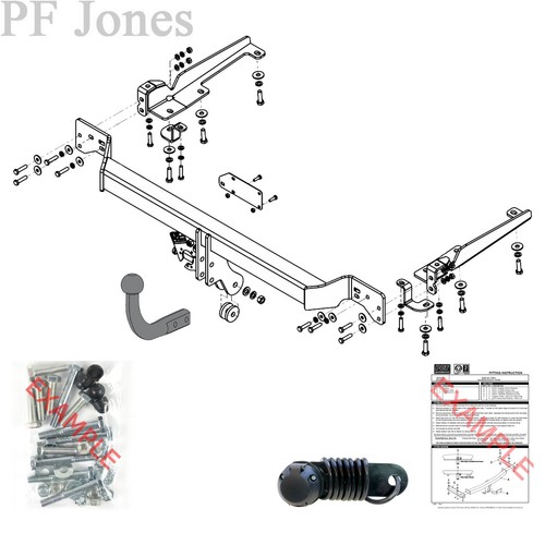 Pct towbar for honda v - pct,