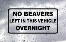 No Beavers Left In The Vehicle