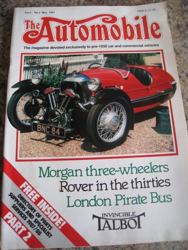 The automobile may 1987 - 1987, morgan