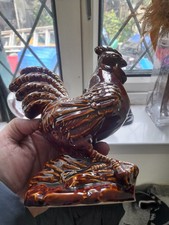 Cockerel Figure..pottery Dark