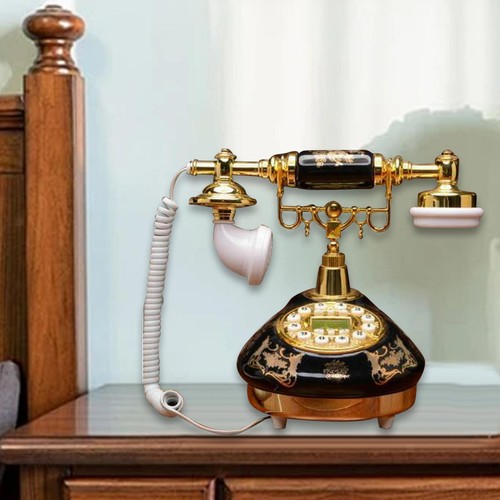 Corded retro phone vintage - retro,