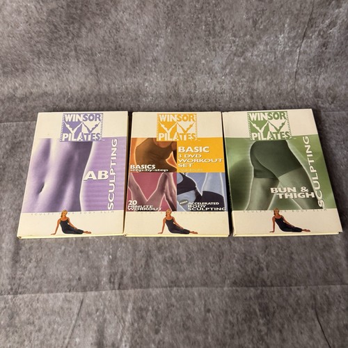 Lot winsor pilates - winsor, dvds