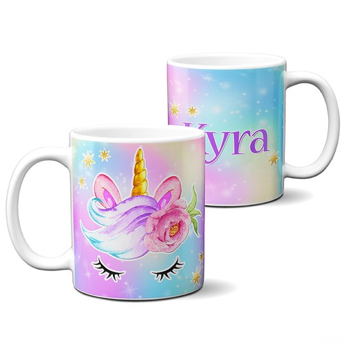 Personalised unicorn mug - unicorn,