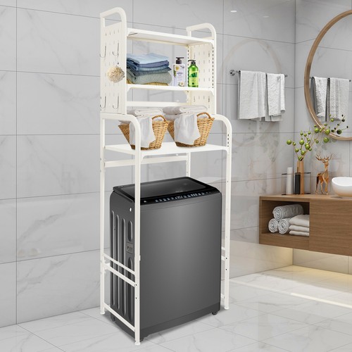 Adjustable laundry room shelf - adjustable,