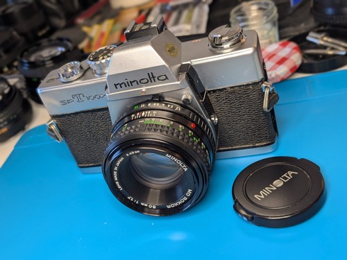 Minolta srt 100x slr - srt, 35mm