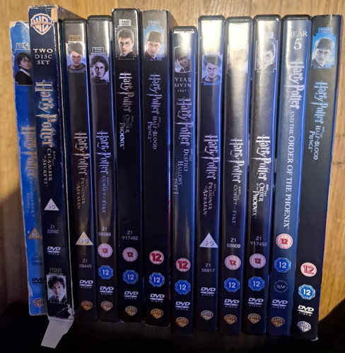 Joblot harry potter dvds - joblot,