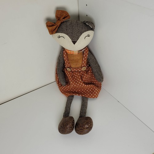 Girl fox shelf sitter bean - girl, bag