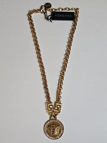 Versace medusa medallion gold - versace,