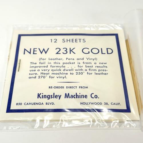 Kingsley machine 23k gold - co,