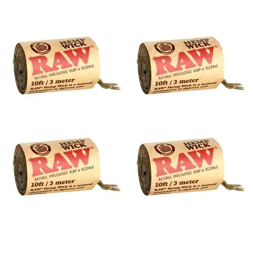 Raw hemp wick - 2|4x,