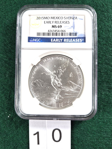 2015 mexican onza ms69 - mexican,