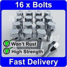 16 x ALLOY WHEEL BOLTS FOR
