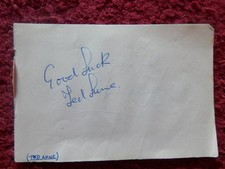 TED LUNE  - ACTOR  - AUTOGRAPH