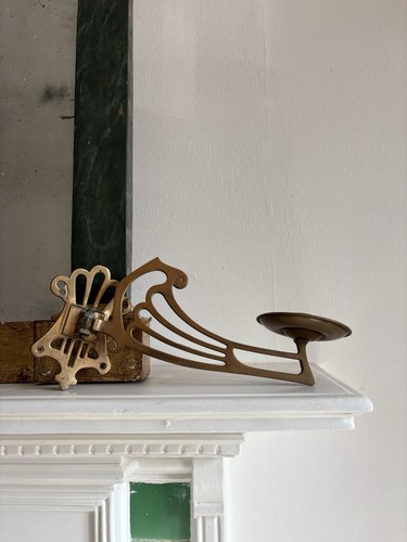 Art nouveau brass - brass, arm