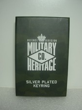 Silver Plated Keyring And Chain In The Form Of A Vulcan Bomber. Presentation Box