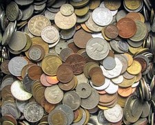 Job Lot Of 10 Mystery Coins From 10 Different Countries, World Collection 