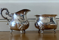SILVER 835 SUGAR BOWL &