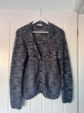 Vintage Style Indigo Cardigan