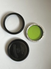 Rollei Light Green Hellgrun Bay 1 Circular Filter with Case 28.5mm