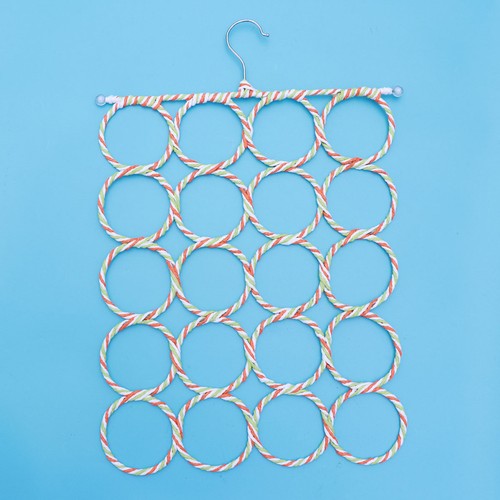 Scarf display rack - scarf,