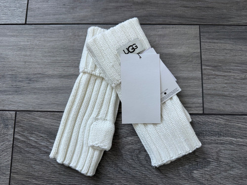 Ugg ribbed fingerless - ribbed,