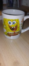 SMALL CHILDS SPONGEBOB SQUAREPANTS Ceramic Mug GC 2010 Nickelodeon 