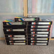 Bundle Joblot 17 VHS Tapes