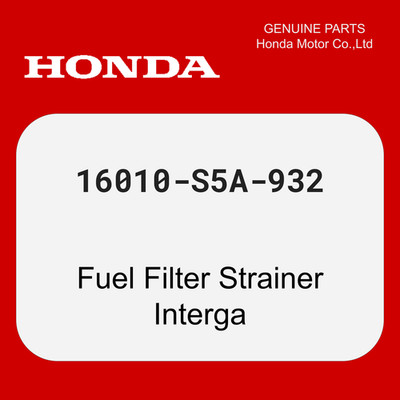 Honda genuine 16010 s5a 932 - genuine, 16010-s5a-932