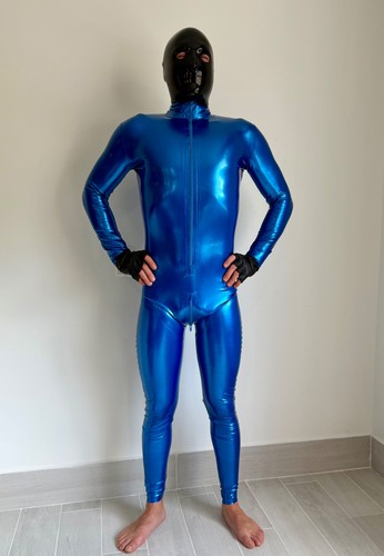 Latex catsuit size - latex,