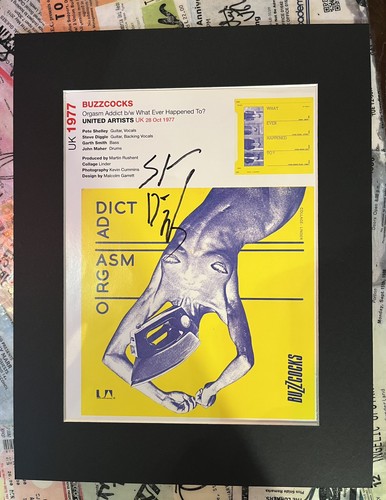 Buzzcocks personally signed - buzzcocks,