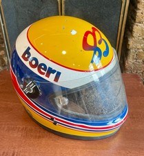 Simon Buckmaster Boeri Helmet 1987 British GP Race-Worn RS500 TT Icon