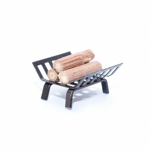 Dolls house wood logs - house, a
