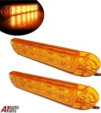 Two orange amber v - 5",