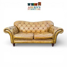 Mustard Yellow Leather
