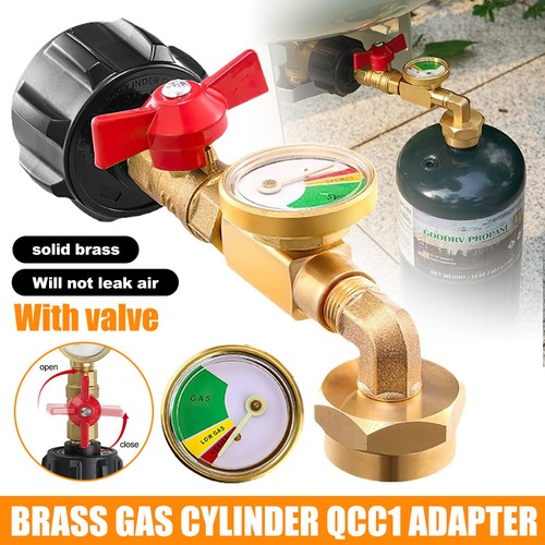 Propane tank elbow - tank,