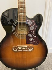 Epiphone EJ-200 SCE/VS Acoustic/Electric Guitar - Vintage Sunburst