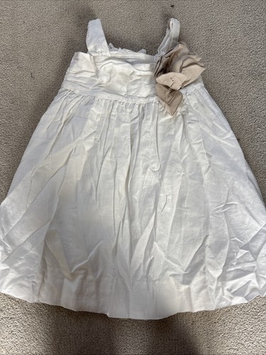 Jacadi paris girls dress white - dress,
