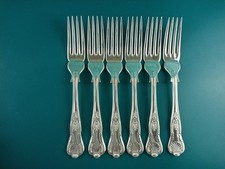 6 Vintage EPNS A1 Silver