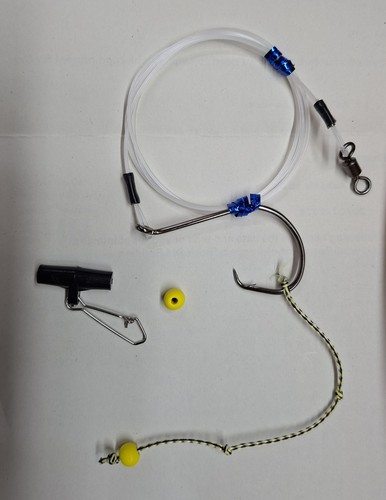 200lb mono dongle boat rig - x,