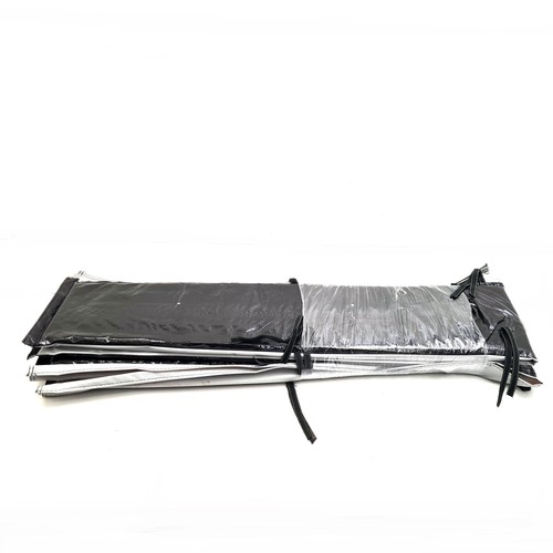 Long side frame pads grey - long,