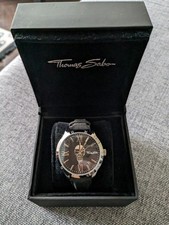 Thomas Sabo Mens Watch - Rebel Icon skull silver-coloured