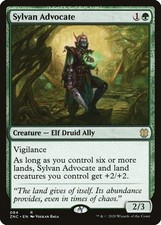 MTG Sylvan Advocate [Zendikar Rising Commander] Near Mint