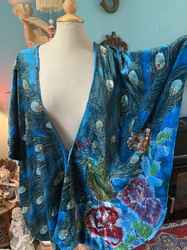 Stunning velvet peacock - stunning,