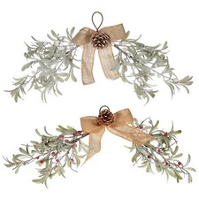 Christmas mistletoe hanging - christmas,