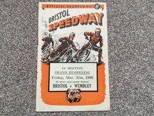 * BRISTOL v WEMBLEY 31/3/50