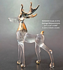 Glass REINDEER Handmade Glass