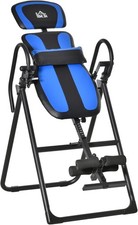 HOMCOM Foldable Gravity Inversion Table Fitness Bench Back Therapy A90-258