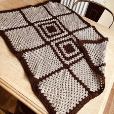 Vintage Brown Grey handmade