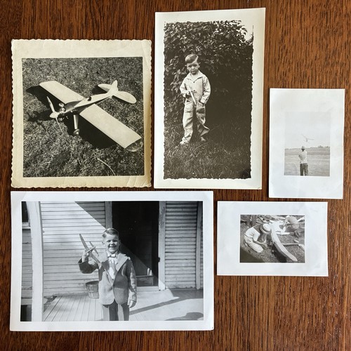 Lot model airplane 1930s 1940s
